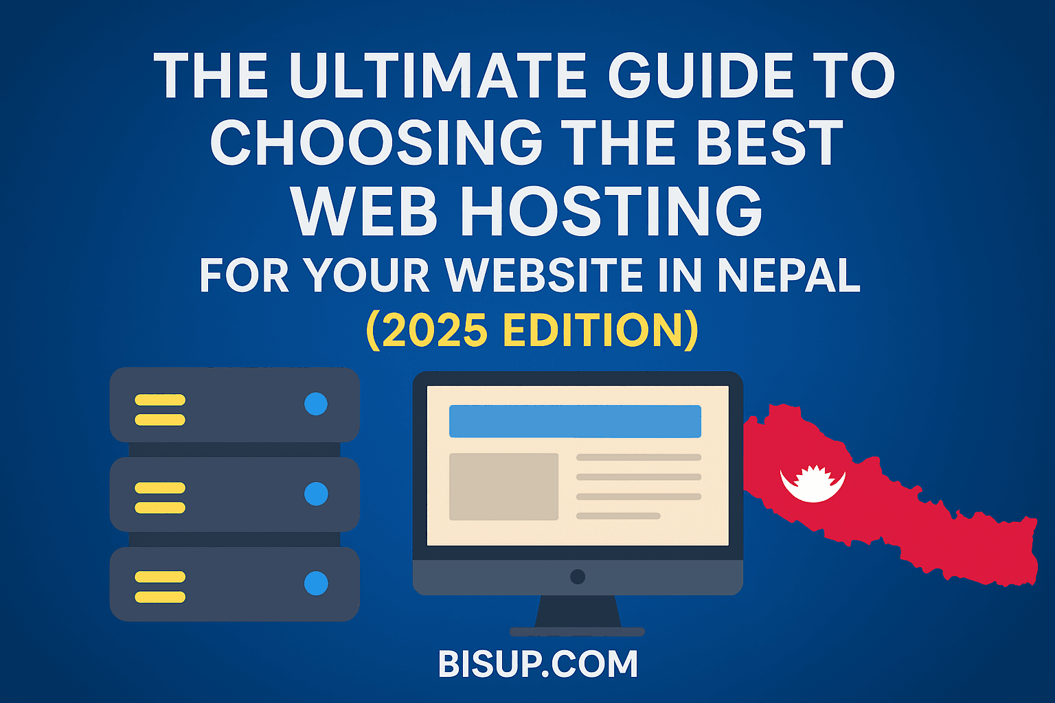 Cover image for The Ultimate Guide to Choosing the Best Web Hosting for Your Website in Nepal (2025 Edition)